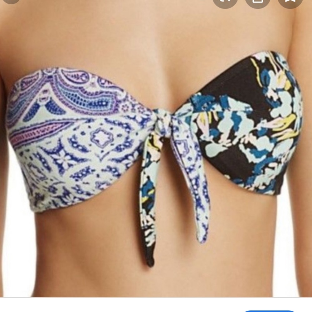 NWOT Free People Loren Festival bandeau Bra Top, M